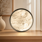 Dimmable Color-Adjustable LED Moon Ceiling Light (Remote)