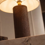 Dimmable Faux Alabaster Table Lamp