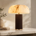 Dimmable Faux Alabaster Table Lamp