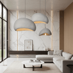 Dimmable Glass & Metal Pendant Light (Adjustable Cable)