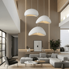 Dimmable Glass & Metal Pendant Light (Adjustable Cable)