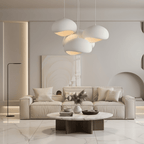 Dimmable Glass & Metal Pendant Light (Adjustable Cable)