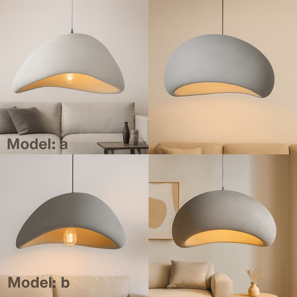 Dimmable Glass & Metal Pendant Light (Adjustable Cable)