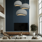 Dimmable Glass & Metal Pendant Light (Adjustable Cable)