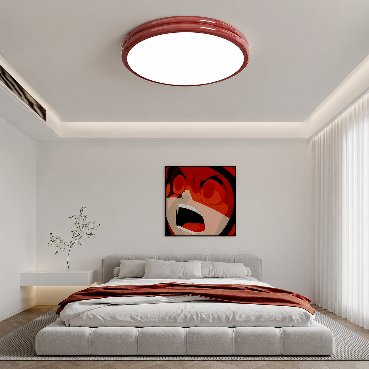 Dimmable Integrated LED Flush Mount Ceiling Light