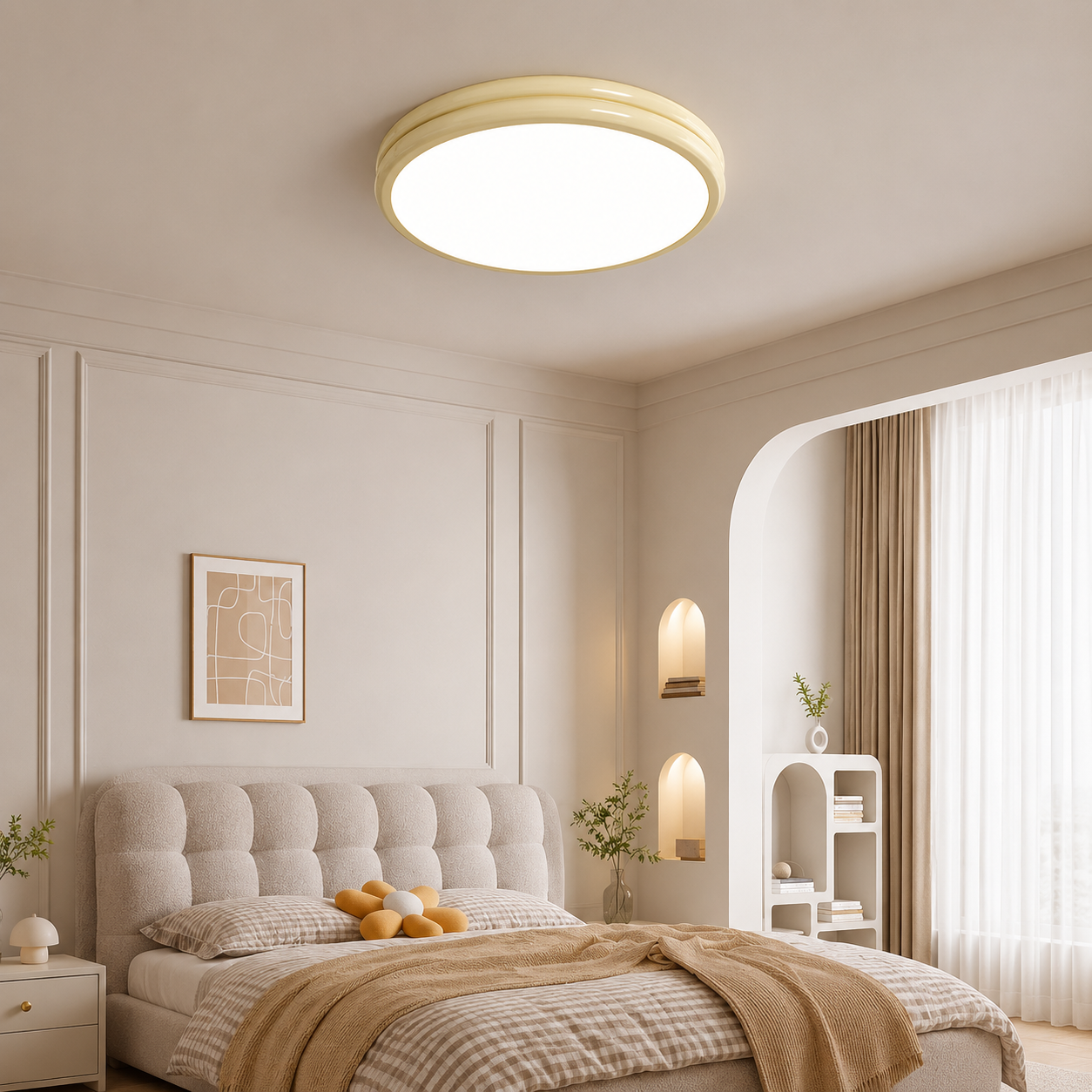 Dimmable Integrated LED Flush Mount Ceiling Light