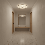 Dimmable Integrated LED Flush Mount Ceiling Light