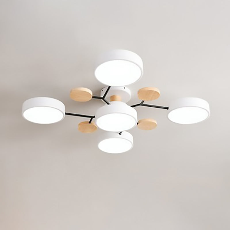 Dimmable Integrated LED Semi-Flush Ceiling Light