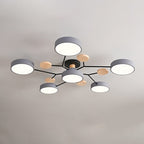 Dimmable Integrated LED Semi-Flush Ceiling Light