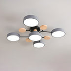 Dimmable Integrated LED Semi-Flush Ceiling Light