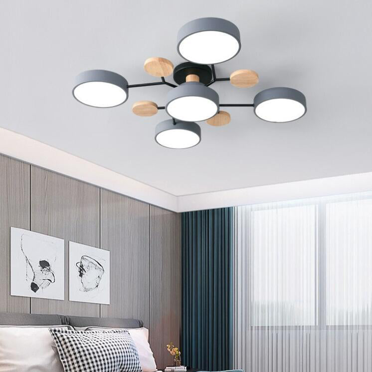 Dimmable Integrated LED Semi-Flush Ceiling Light