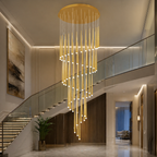 Dimmable LED Adjustable Nordic Chandelier (Remote & App Control)