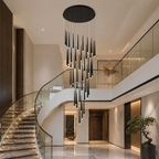 Dimmable LED Adjustable Nordic Chandelier (Remote & App Control)