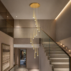 Dimmable LED Adjustable Nordic Chandelier (Remote & App Control)