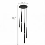 Dimmable LED Adjustable Nordic Chandelier (Remote & App Control)