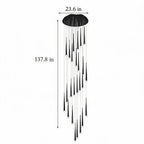 Dimmable LED Adjustable Nordic Chandelier (Remote & App Control)