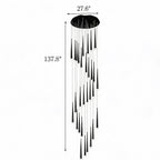 Dimmable LED Adjustable Nordic Chandelier (Remote & App Control)