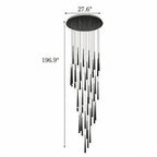 Dimmable LED Adjustable Nordic Chandelier (Remote & App Control)