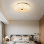 Dimmable LED Frosted Glass Flush Mount Ceiling Light