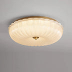 Dimmable LED Frosted Glass Flush Mount Ceiling Light
