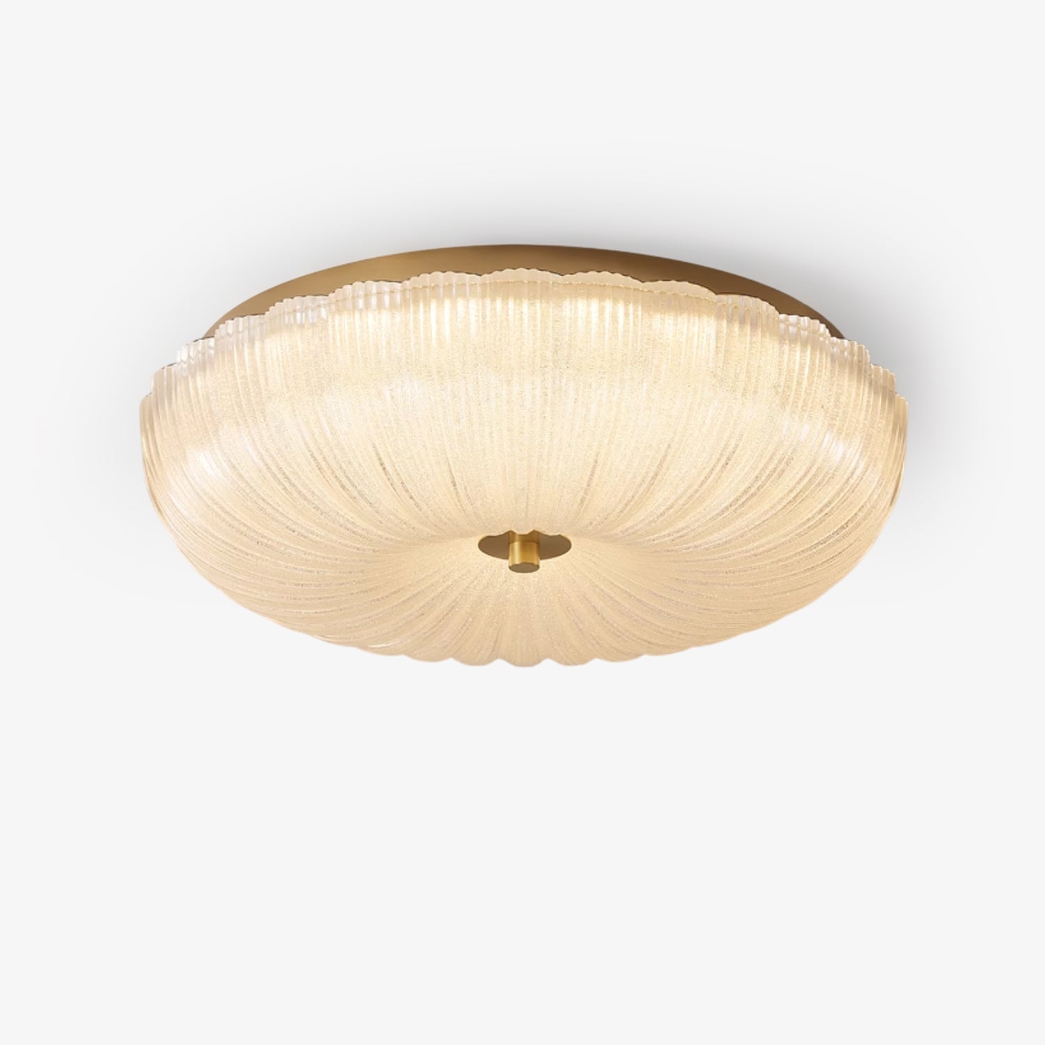 Dimmable LED Frosted Glass Flush Mount Ceiling Light