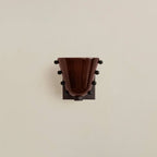 Dimmable LED Opaline Glass & Metal Backplate Wall Sconce