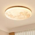 Dimmable LED Wood Finish Ceiling Light (Flush Mount)