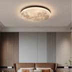Dimmable LED Wood Finish Ceiling Light (Flush Mount)