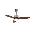 Dimmable LED Wooden Blades Ceiling Fan (Remote Included)