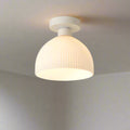 Dimmable Milky Diffuser Flush Mount Ceiling Light (18cm)