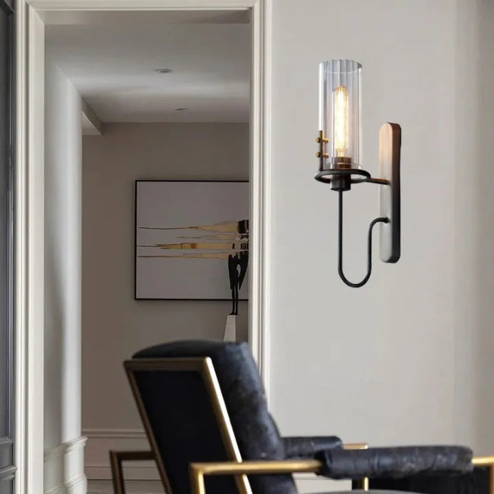 Dimmable Nordic Glass Wall Sconce