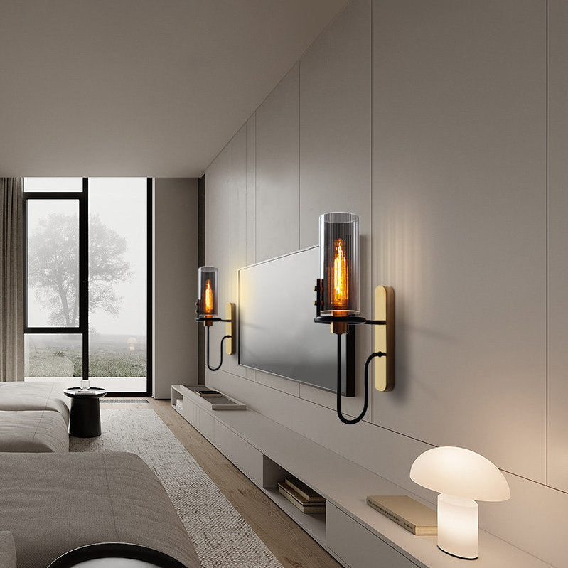 Dimmable Nordic Glass Wall Sconce