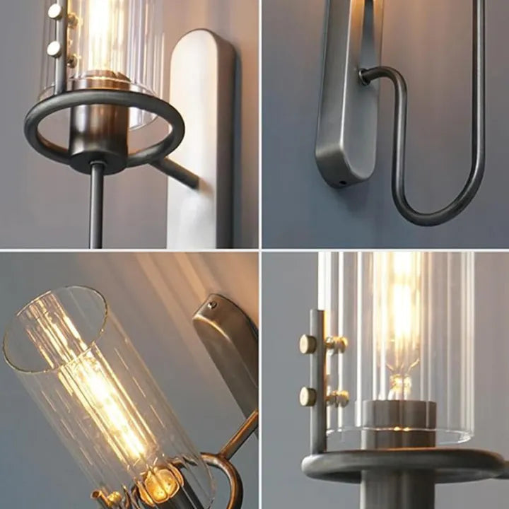Dimmable Nordic Glass Wall Sconce