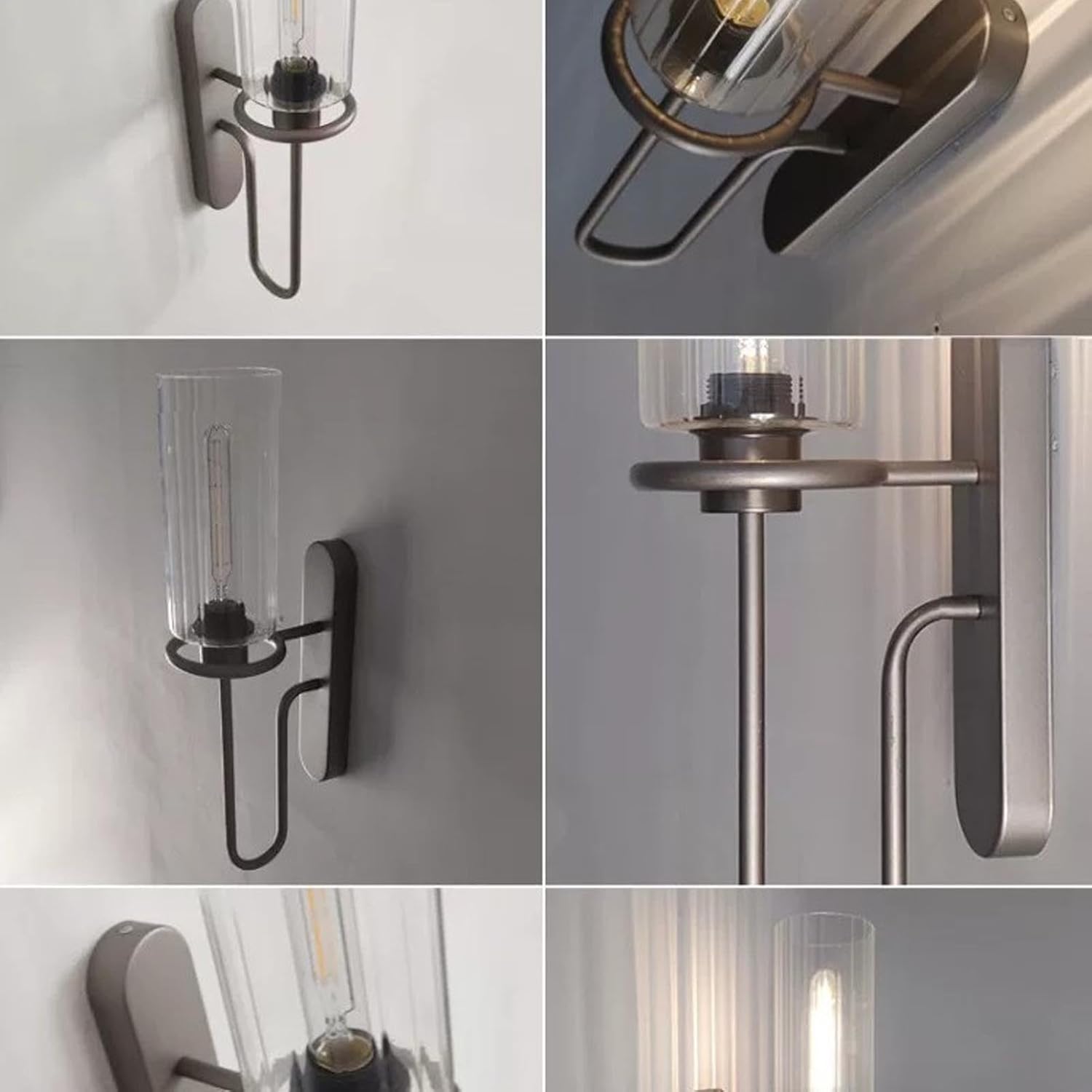 Dimmable Nordic Glass Wall Sconce