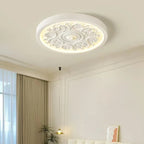 Dimmable Tri-Color LED Flush Mount Ceiling Light (Remote Included)