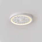 Dimmable Tri-Color LED Flush Mount Ceiling Light (Remote Included)