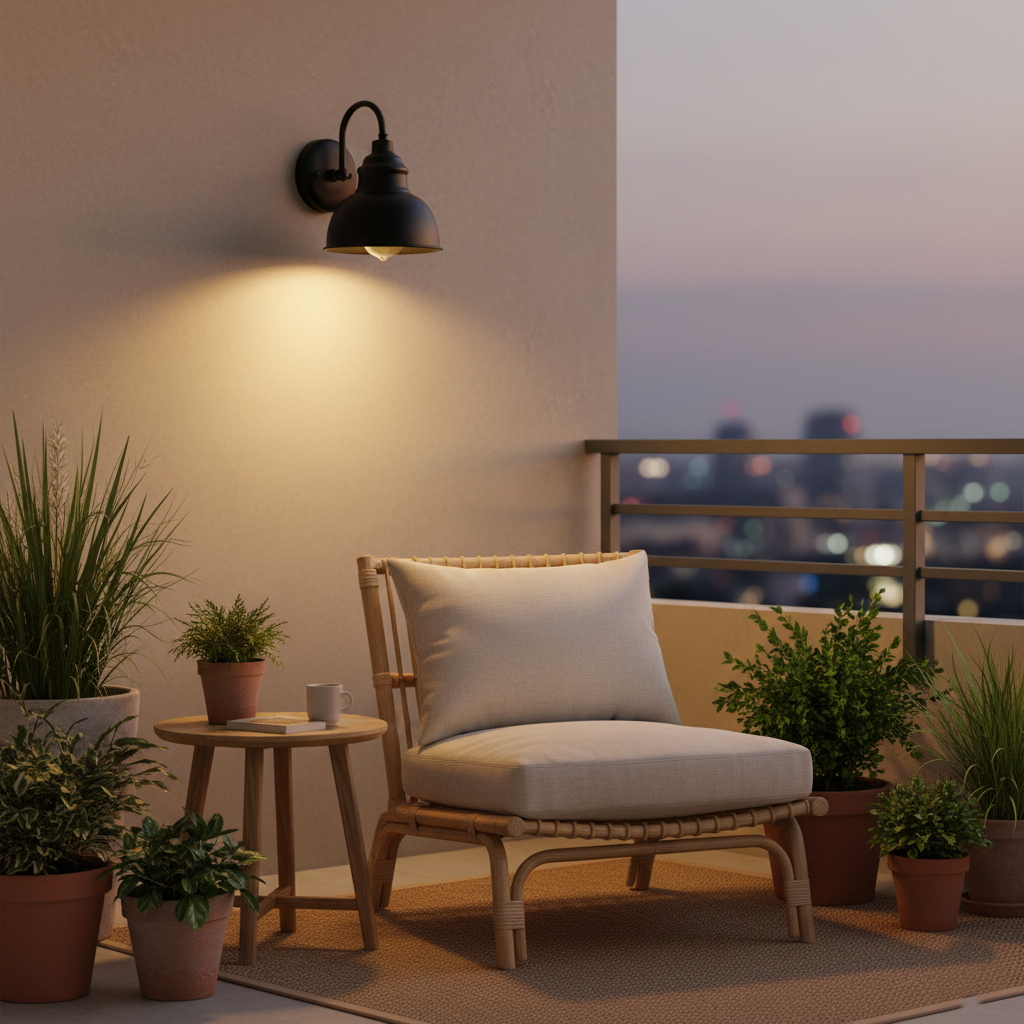 Dimmable Warm LED IP65 Waterproof Outdoor Wall Lantern