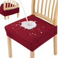 Dining Chair Cover Waterproof Diamond Jacquard 4-Way Stretch