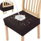 Dining Chair Cover Waterproof Diamond Jacquard 4-Way Stretch