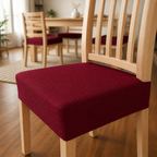 Dining Chair Cover Waterproof Diamond Jacquard 4-Way Stretch