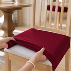 Dining Chair Cover Waterproof Diamond Jacquard 4-Way Stretch