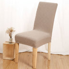 Dining Chair Covers Elastic Jacquard Machine-Washable