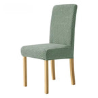 Dining Chair Covers Elastic Jacquard Machine-Washable