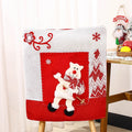 Dining Chair Covers Santa Claus Motif Stretch Fabric Washable