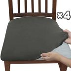 Dining Chair Covers Stretch-Fit Snag-Resistant Set of 4