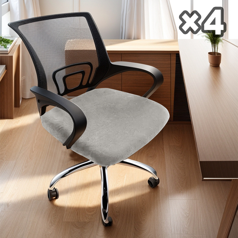 Dining Chair Covers Stretch-Fit Snag-Resistant Set of 4