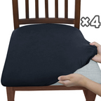 Dining Chair Covers Stretch-Fit Snag-Resistant Set of 4