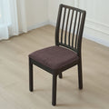 Dining Chair Covers Stretch Fit Textured Cross Pattern