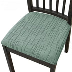 Dining Chair Covers Stretch Fit Textured Cross Pattern