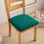 Dining Chair Covers Stretch Jacquard Spill Protection